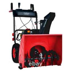 24 in. 212 cc Two-Stage Electric Start Gas Snow Blower
