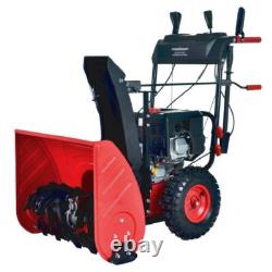 24 in. 212 cc Two-Stage Electric Start Gas Snow Blower
