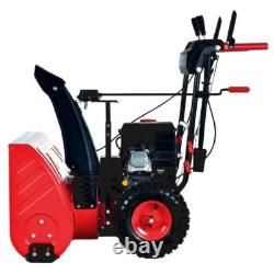 24 in. 212 cc Two-Stage Electric Start Gas Snow Blower
