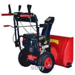24 in. 212 cc Two-Stage Electric Start Gas Snow Blower