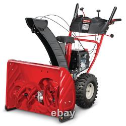 26 In. 243 Cc 2-Stage Gas Snow Blower With Electric Start Self Propelled And 1-H