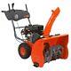 26 In. 212 Cc Two-stage Self-propelled Gas Snow Blower With Push-button Electric