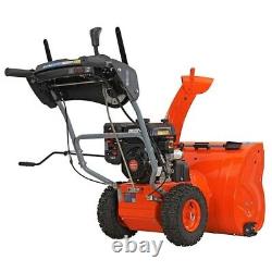 26 in. 212 cc Two-stage Self-propelled Gas Snow Blower with Push-button Electric