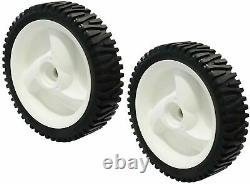 2 Pack Self Propelled Drive Wheels 8 X 1.75 For Craftsman Black Max Push Mower