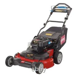 30in Briggs & Stratton Self-Propelled Walk-Behind Gas Lawn Mower with Spin-Stop