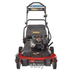 30in Briggs & Stratton Self-Propelled Walk-Behind Gas Lawn Mower with Spin-Stop
