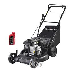3-in-1 Lawn Mower Self Propelled Gas Powered withBag 21-inch 209CC 4-Stroke Engine
