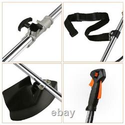 42CC 4-In-1 Straight Shaft-String Trimmer Gas Power Weed Eater Brush-Cutter Tool