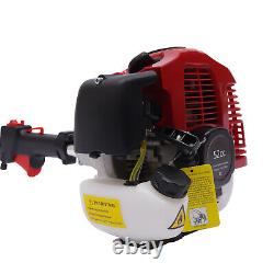 52CC Gas Power Handheld Sweeper Broom Driveway Turf Artificial Grass Snow Clean