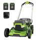 60v 21 Self-propelled Lawn Mower With (2) 5.0 Ah Batteries & Rapid Charger