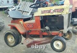 725 LAWN CHIEF RIDING LAWN MOWER COMPLETE CHASSIS for restoration / modification