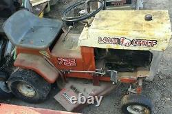 725 LAWN CHIEF RIDING LAWN MOWER COMPLETE CHASSIS for restoration / modification