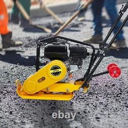 7HP Plate Compactor Rammer 212CC Gas Engine 4200lbs Compaction Force Rammer