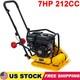 7.0hp Walk-behind Vibratory Plate Compactor Soil Dirt Rammer 212cc Gas Engine