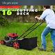 A+ Gas Powered Lawn Mower 161cc 20-inch 2-in-1 High-wheeled Fwd Self-propelled
