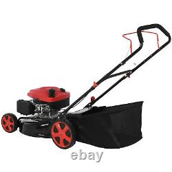 A+ Gas Powered Lawn Mower 161cc 20-Inch 2-in-1 High-Wheeled FWD Self-Propelled