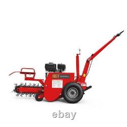 Agrotk 6.5hp Gas Engine Mini Walk Behind Self-Propelled Trencher Chains