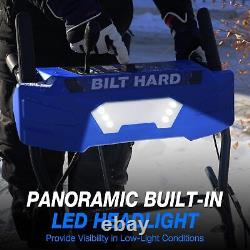 BILT HARD Snow Blower Gas Powered, 24 Inch 2-Stage Self-Propelled 212cc Engine