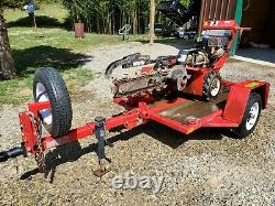Barreto 912 Gas Self Propelled Trencher with Trailer Only 250 Hours