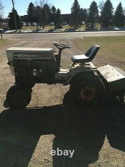 Bolens Bolen's HT-23 Tractor w Tiller & Mower Deck Wheel Weights Large Frame