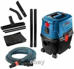 Bosch Gas 15 Ps Vacuum Cleaner Of Water And Dust 1100 W, 270 Mbar 53 L / Dry