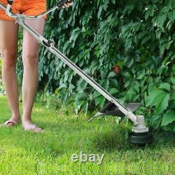 COOCHEER 42.7cc Weed Eater Gas Powered Weed Wacker 2-in-1 Trimmer Brush Cutter