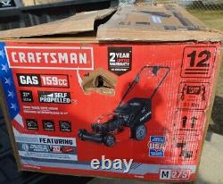 CRAFTSMAN M275 159-cc 21-in Self-Propelled Gas Lawn Mower Electric start NEW