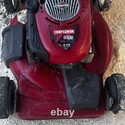 Craftsman Briggs Stratton Self Propelled Mower 22 Cut 190cc PICK AND PULL PARTS