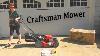 Craftsman Lawn Mower M230 Self Propelled Gas Walk Behind Mower Unboxing Demo