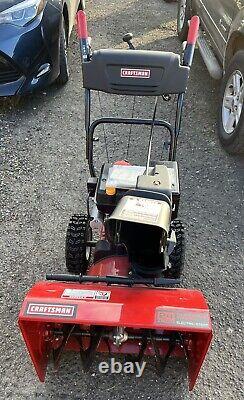 Craftsman Snow Blower 24in Electric Start 247.881731 two stage self propelled