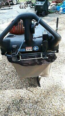 Dr Professional Series Walk Behind Self Propelled Lawn Litter Leaf Vacuum