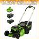 Durable 60v Cordless Lawn Mower With Led Lights & Effortless Self-propulsion