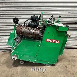 EDCO SS20-24H Walk-Behind Concrete Saw Gas Self Propelled- 378Hrs