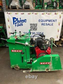 EDCO Self Propelled Concrete/Asphalt Saw SS-24 Honda 24 hp Gas Engine 122HR