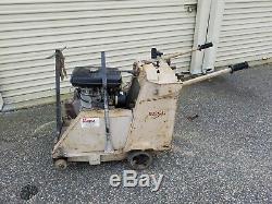 EDCO Street Road Saw 16 SS-16-11R Self Propelled Wet saw 11HP Gas Engine
