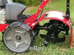 Earthquake Victory Rototiller Garden Tiller Self Propel Rear Tine 196cc Kohler