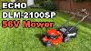 Echo Dlm 2100sp Eforce 56 Volt Self Propelled 21 Lawn Mower First In Depth Look U0026 Mow