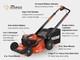 Echo Eforce 56v 21 Battery Self Propelled Lawnmower Unit Only Model# Dlm-2100