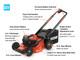 Echo Eforce 56v 21 Battery Self Propelled Lawnmower With5.0 Ah Battery And Char