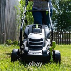 Eco-Friendly 14-Inch Electric Lawn Mower with 5 Cutting Heights Corded Power