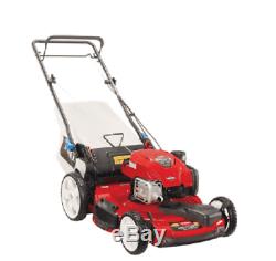 GAS LAWN MOWER 22 Self Propelled High Wheel Walk Behind Variable Speed