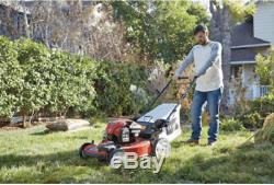 GAS LAWN MOWER 22 Self Propelled High Wheel Walk Behind Variable Speed