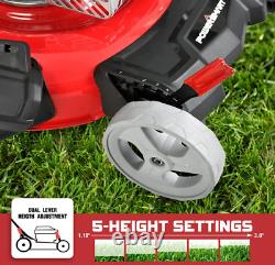 Gas Lawn Mower 21-Inch 144cc 3-in-1 Push Lawn Mower