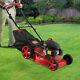 Gas Powered Lawn Mower Self Propelled 173cc 4-stroke Engine Grooves 6.0hp