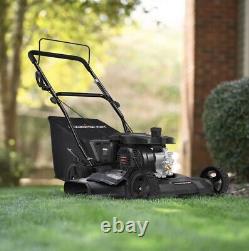 Gas-Powered Push Lawn Mower 21 3-in-1 209cc Engine by Power Smart Black/Red