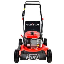 Gas Powered Self Propelled Lawn Mower With 3 in 1 Cutting System