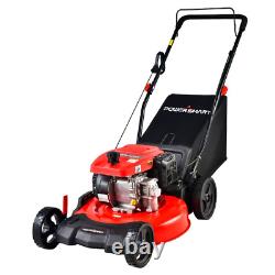 Gas Powered Self Propelled Lawn Mower With 3 in 1 Cutting System