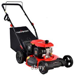 Gas Powered Self Propelled Lawn Mower With 3 in 1 Cutting System