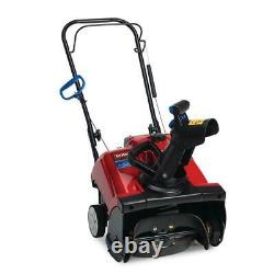 Gas Powered Snow Blower Single-Stage Self-Propelled 18 inch Manual Start 99cc