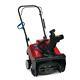 Gas Powered Snow Blower Single-stage Self-propelled 18 Inch Manual Start 99cc